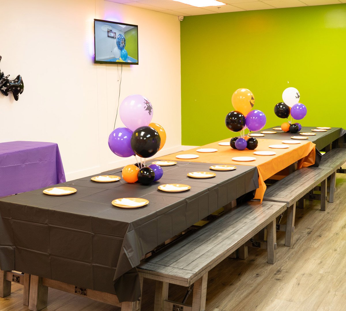 Party room at Candeeland McAllen